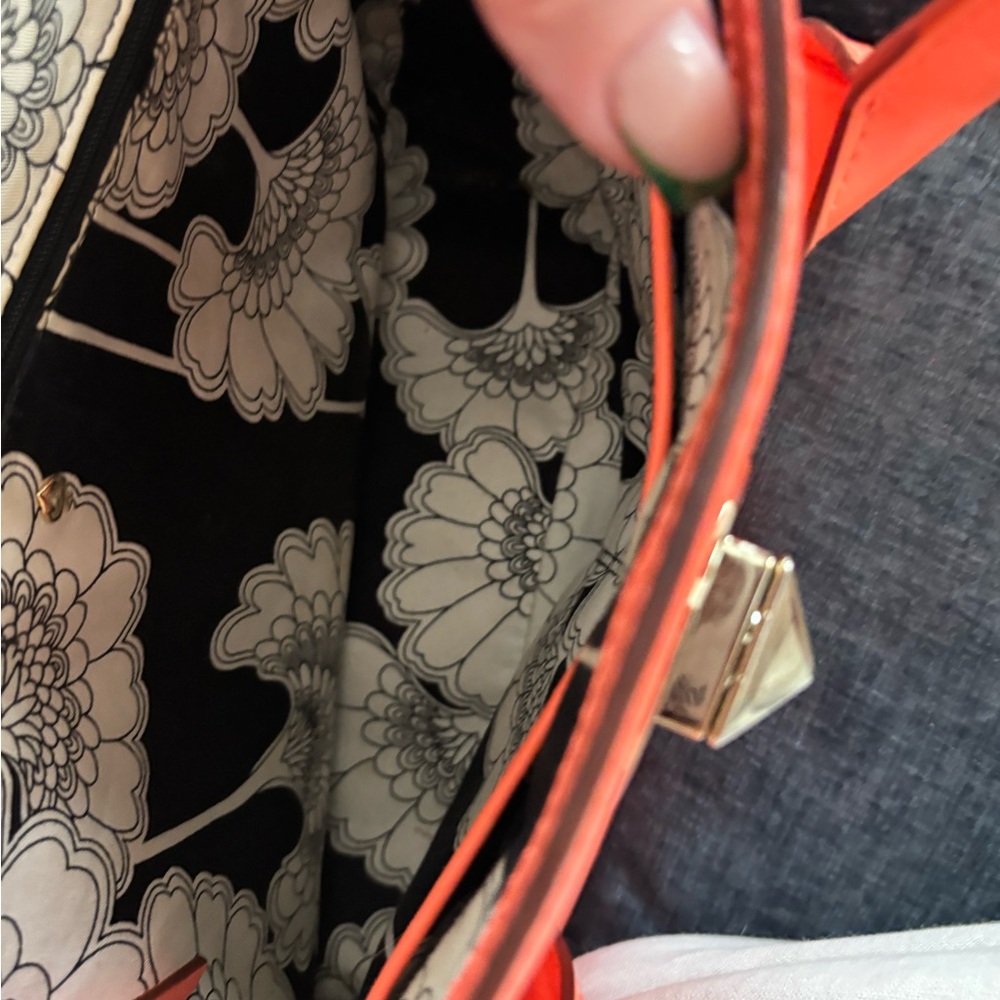 Kate Spade Orange Clutch Vibrant Wristlet